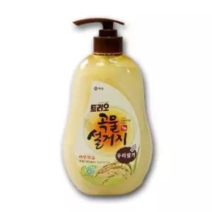 트리오 곡물 설거지 주방 세제/고농축/업소용/부엌/가게/가정용/고급/설겆이/향균/싱크대/액체/그릇/항균