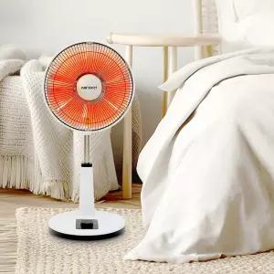 넥스코 스탠드형 열선풍기 선풍기형 히터 가정용 업소용 전기히터 35cm RHL-S8000K