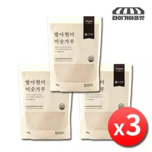 태평선식 국산 발아현미 미숫가루 800g x 3개 아침 식사대용 옛날 볶은 고소한 선식 대용식 간편식 쉐이크