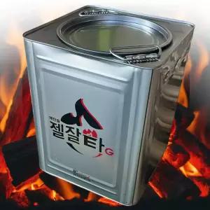 고체연료 젤연료 국산 에탄올 대용량 캠핑 난로 공사 건설 현장 양생 17L 메탄올