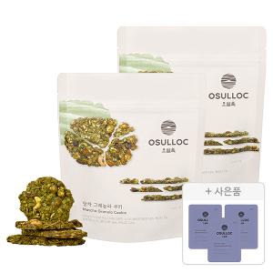 오설록 말차 그래놀라 쿠키 120g, 2개 + 증정(피치 파파야 블랙티, 3개)