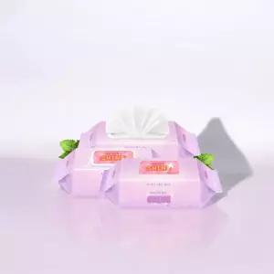 베르 물티슈 100매x15개 샤인 아기휴대용물 업소용 차박준비물 일회용 두꺼운 용티슈 미니 청소용 캡티슈