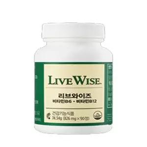 멜라루카 리브와이즈 비타민B6 비타민B12(AD)