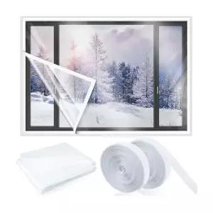 (포워드테크) EVA 벨크로 창문 방풍비닐 0.2mm 외풍차단 방풍막 보온 단열 바람막이