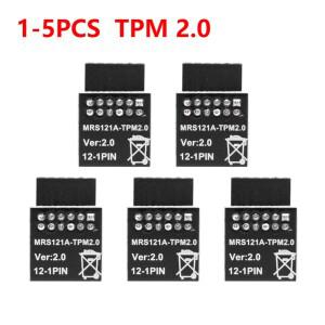 TPM 2.0 암호화  모듈 원격 카드 GIGABYTE 마더보드 칩용 버전 LPC SPI 12 핀 지원 Windows 11
