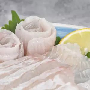 강진 산지직송 쫄깃한 대광어회 300g+4종소스