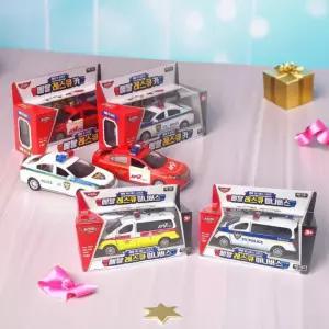 미카 메탈 레스큐 자동차 미니버스 장난감 경찰차 구급차 119 어린이 다이캐스트 (랜덤)