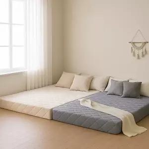 [텐스페이스]프리미엄 꺼짐없는 4단 소파베드 접이식 매트리스 S (SF5104)