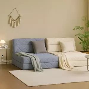 [텐스페이스]프리미엄 꺼짐없는 4단 소파베드 접이식 매트리스 Q (SF5106)