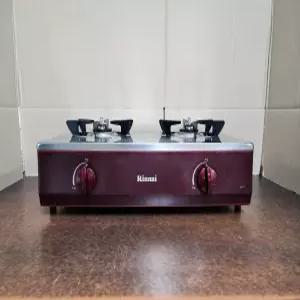 중고 린나이 가스레인지 2구 2센서 엘피지 (LPG) 용