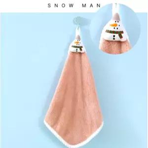 조이맘마켓 눈사람 감성 한가득 귀여운 캐릭터 포근한 핸드 타올