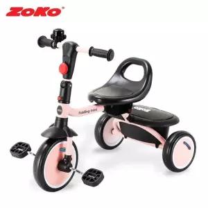 ZOKO 조코 폴딩 미니 세발자전거 (핑크)
