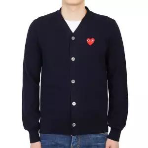 꼼데가르송 레드와펜 남성 가디건 AZ N008 051 2