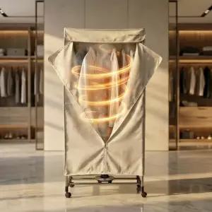 엣지홈 옷장형 빨래건조기 겸 스타일러 10kg 세탁 미니건조기 소형원룸 경량패딩 휴대용수건