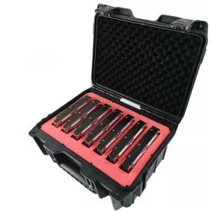 hdd 보관함 하드 25구 하드디스크 가방 블루 케이스 인클로저 드라이브 상자 붉은색