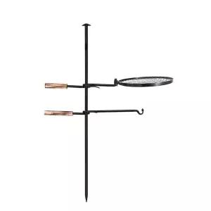 직화 그릴 냄비 걸이 스탠드 바베큐 야외 도구 모닥불 플레이트