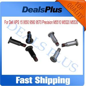 교체용 실버 그레이 블랙 명판 나사 델 XPS 15 9550 정밀도 M5510 M5530 2x3 + 5.55 세트당 3 개