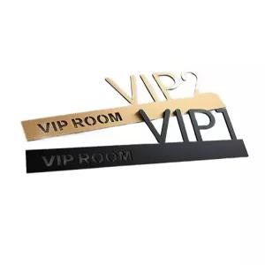 vip room vip1 사인 안내판 색 표지판 고동 문팻말 호