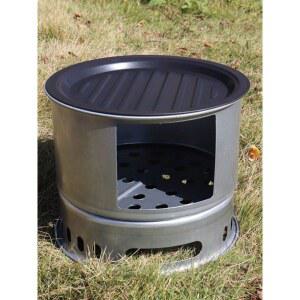 연탄 화로 전원주택 스토브 일체형 숯불 무쇠 숯불화로대