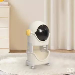 트롤리 스페이스 유아 이동식장난감 정리대 2단