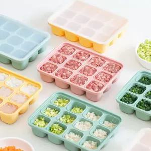 에디슨 하나로 실리콘 이유식 큐브 3개