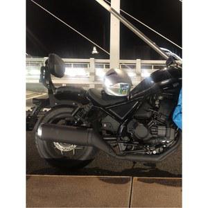 샤크팡레블1100 CM300 등받이 스탠드 튜닝용품 포인티드 1100 사이드백 CM500