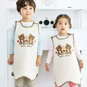 [보리보리/바풀 주니어]바풀 MK FW58-03 아동 수면조끼 누빔 삼중지 겨울 유아 아동 배앓이방지 조끼