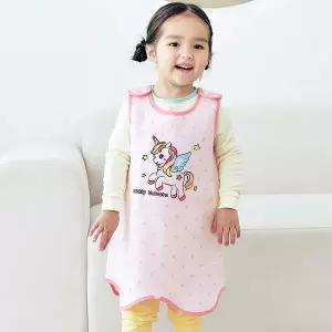 [보리보리/바풀 주니어]바풀 MK FW58-01 아동 수면조끼 누빔 삼중지 겨울 유아 아동 배앓이방지 조끼