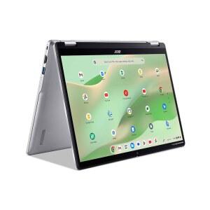 Acer 크롬북 스핀 314 CP314-2HN-P3AR 컨버터블 노트북 인텔 프로세서 N200 14인치 WUXGA IPS 코닝 고릴라 글래스 터치 디스플레이 4GB LPDDR5 64GB eMMC Wi-Fi 6E HD 웹캠 크롬 OS