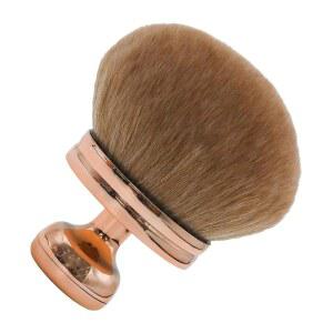 셀프 태너용 유세노라 엑스트라 라지 바디 메이크업 브러시 레그 브론저 태닝 어플리케이터 타원형 얼굴용 3인치 와이드 가부키 드로스트링 로즈 골드