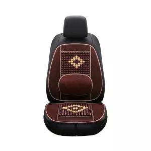 자동차시트 원스카 자동차등받이시트(다크브라운) 메쉬 카시트 차량용시트