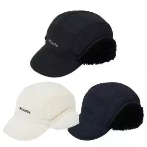 [매장판] 컬럼비아 모자 귀달이 남녀공용 스노우슈 돔 이어플랩 캡 YU0672