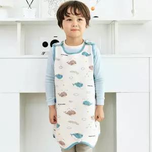 바풀 MK FW58-11 아동 수면조끼 누빔 삼중지 겨울 유아 아동 배앓이방지 조끼