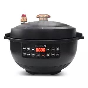 까사맘 4분 전기 압력밥솥 시즌2 누룽지 가마돌솥밥 1~6인용 홈쇼핑 정품