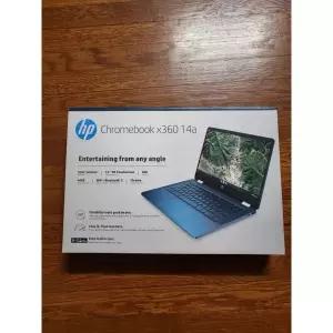 HP 크롬북 [세금포함] [정품] x360 14a 14” 터치스크린 (64GB eMMC, Intel 셀러론 N4020 노트북 가성비 사