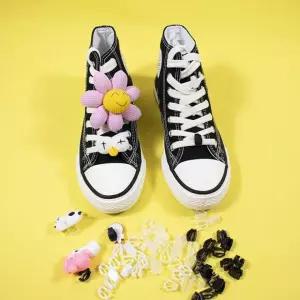 DIY 신발악세사리 데코파츠 액세서리 신발 재료 고정형 장식 부자재 500p 인기 신상품 슬리퍼장식