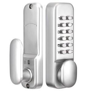 도어락 대문 번호키 실버 상가 단독주택 출입문