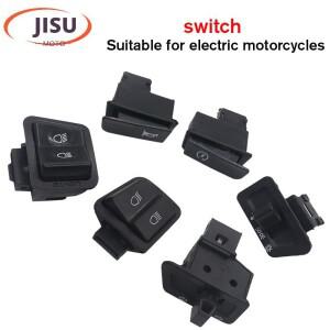오토바이 헤드 라이트 경적 조광기 턴 스타터 단일 스위치 버튼 GY6 50cc 125cc 전기 스쿠터 부품