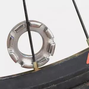 자전거 휠 스포크 조임 공구 8홀 휠링크 렌치