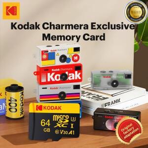 코닥 차메라 디지털 카메라용 마이크로 SD 카드 플래시 메모리 32GB64GB128GB TF 어댑터 포함 U3 클래스10