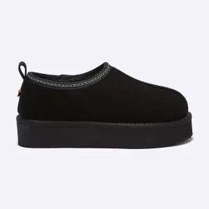 오찌 슈즈 OTZ_벌루니 플랫폼 클로그 블랙 / FLOTFF4U17