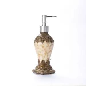 유럽풍 빈티지 도자기 엔틱 핸드워시 디스펜서 공병 욕실 펌핑 샴푸통