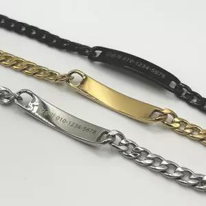 노인 인식표 배회 실종 예방 미아 각인 방지 환자 써지컬 실버 팔찌 어르신