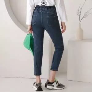 [하프클럽/]밴드청바지 청바지 밑단 마벨 밴드 핀턱 220940 8부 D