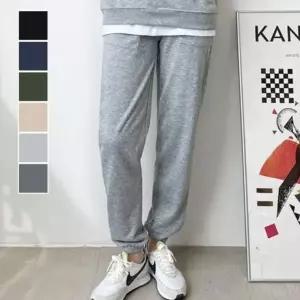 [하프클럽/]바지 죠거 남여공용 시보리 죠거팬츠 스타일 허리 하