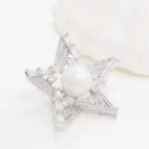 [하프클럽/]여자 장식 주얼리 옷핀 골져스 원스타 브로치