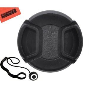 58mm Snap-On Lens Cap for Canon Vixia HFG10, HF G40, G50, G60, XA10, XA20, XA25, XA40, XA45, XA50, XA55, XF100, XF105, GL1, GL2, HFS10, HFS11, HFS20, HFS21, HFS30, HFS100, HFS200 Camcorders