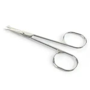 둥근 라운드 컷으로 안전한 사용 잔털 정리 코가위 (WFIDPOS)