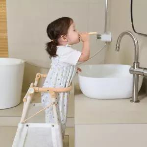 미코 러닝 타워 접이식 키친헬퍼 아기계단 유아디딤대 사다리 다용도