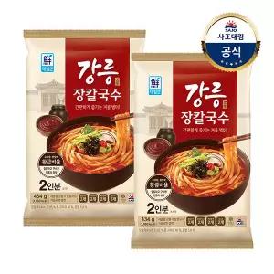 [대림냉장] 대림선 강릉식 장칼국수 434g x 2개